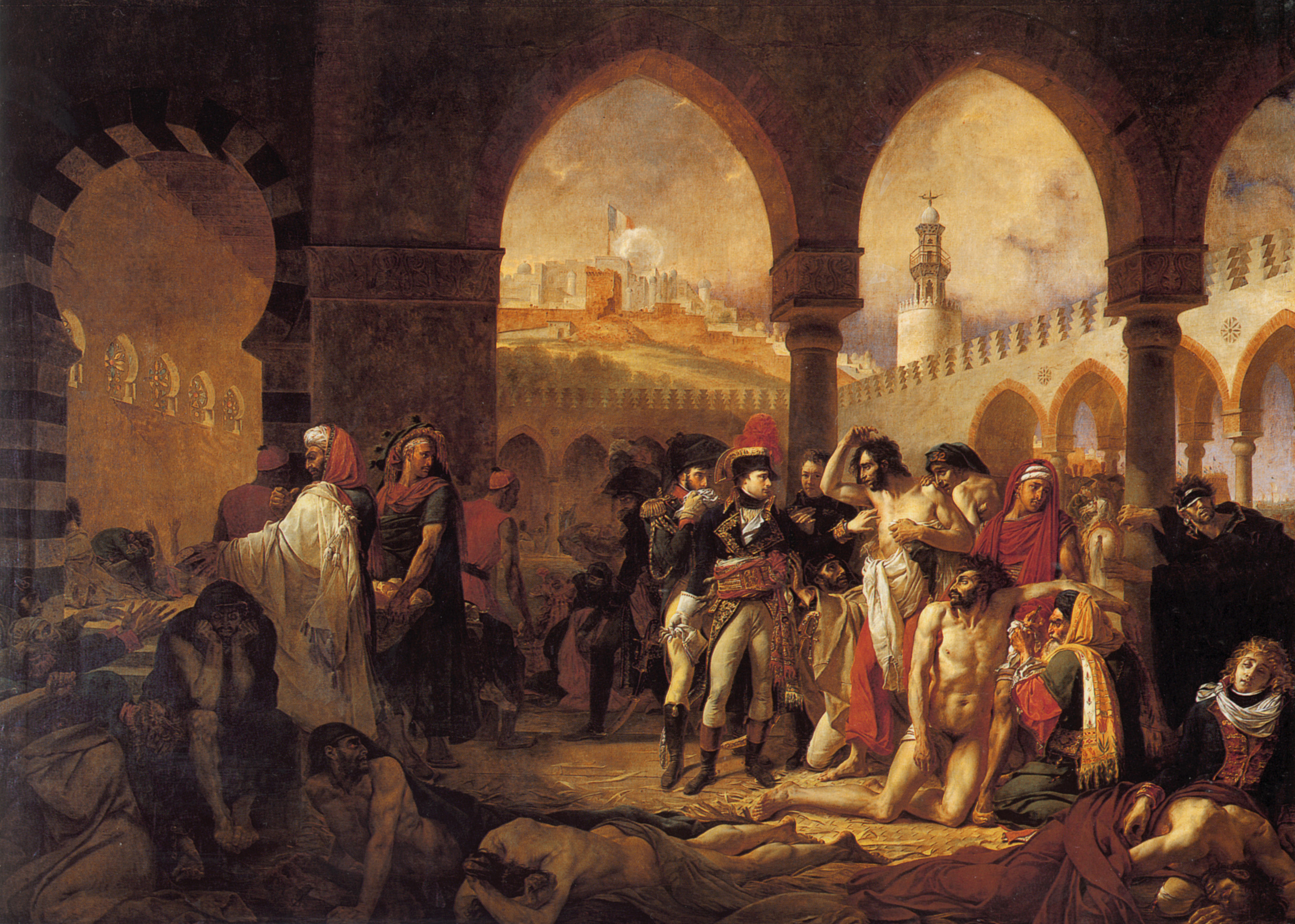 Bonaparte Visiting the Plague-Stricken at Jaffa