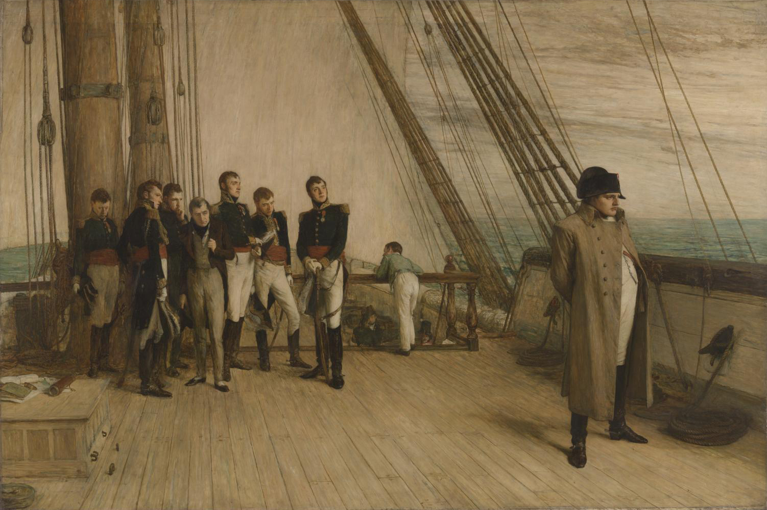 Napoleon on Board HMS Bellerophon